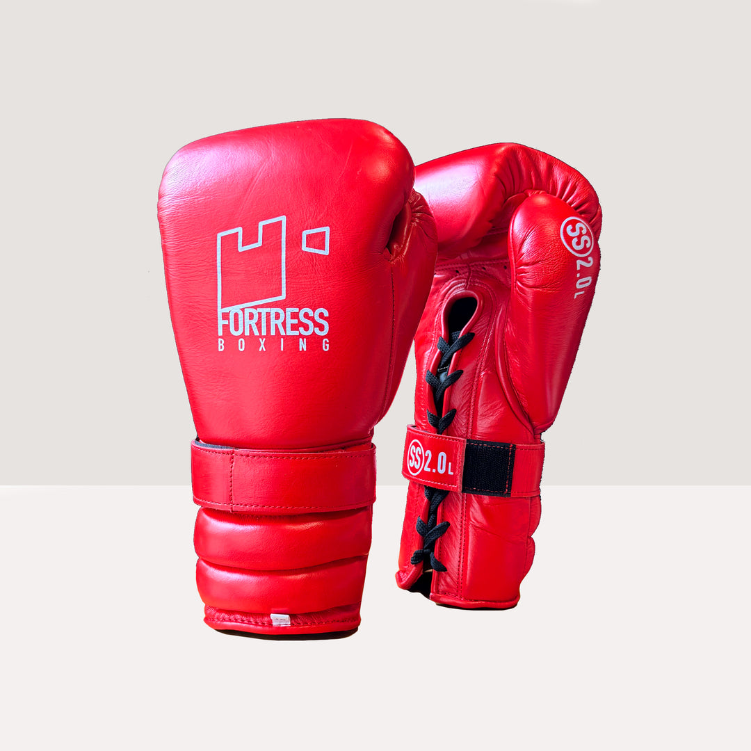 ボクシング Professional SS boxing gloves Red/Silver Boxing Gloves Twins Special FBGV-53 Red Fancy Muay Thai